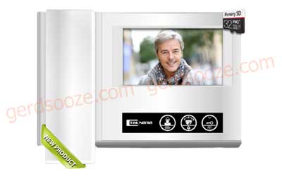 دربازکن تصویری تکنما VDP-D43M حافظه دار