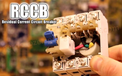 محافظ جان RCCB (Residual Current Circuit Breaker)	