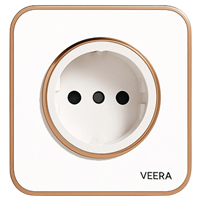 فیش آنتن مرکزی مدل شهاب آرک طلا سفید