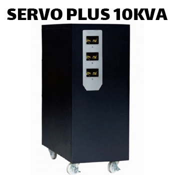 'استابلایزر سروو موتور سه فاز ساکو مدل SERVO-PLUS-10KVA'